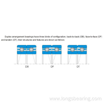 high speed high precision h7008c-2rzhq1 db p4 Bearing